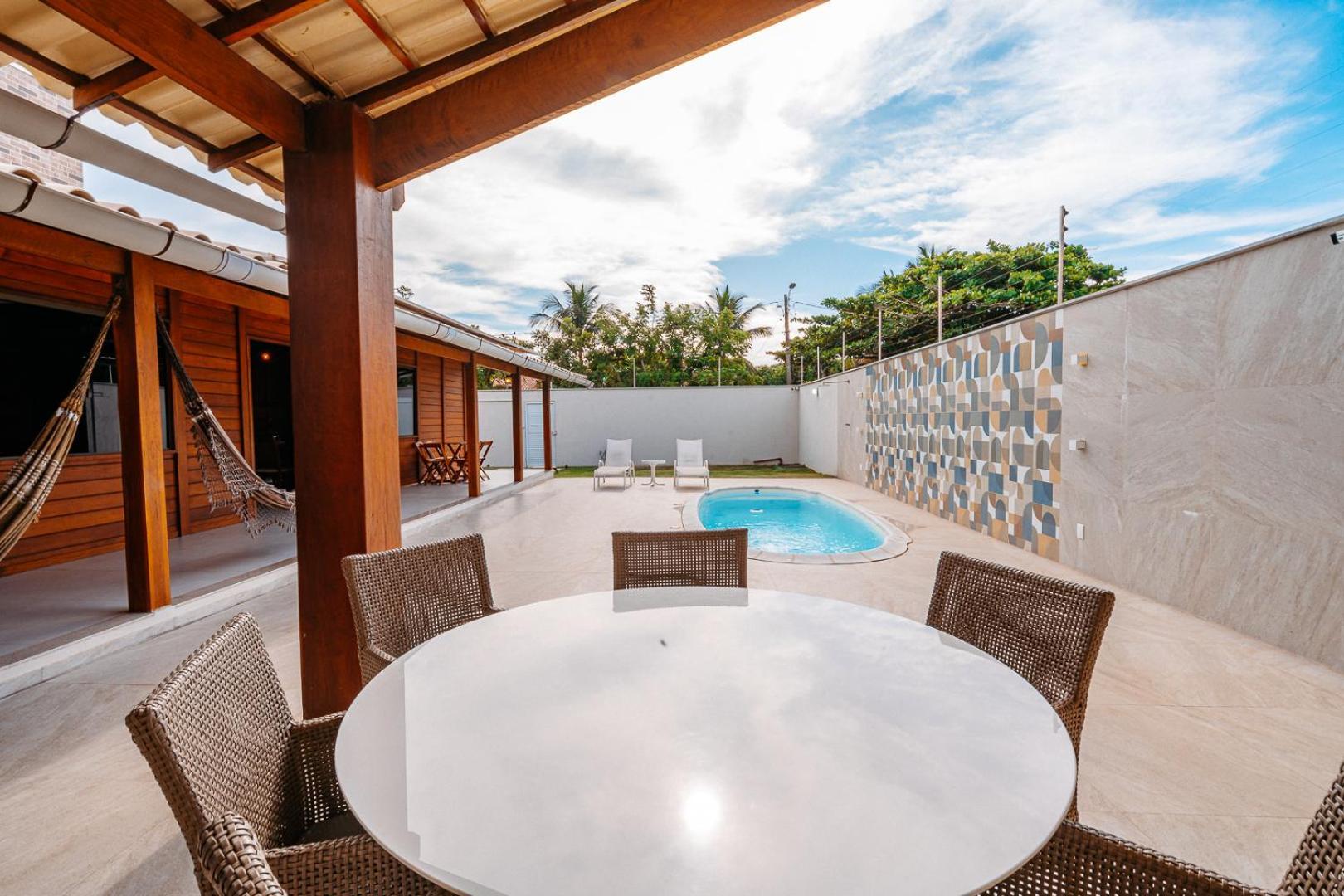 Casadecastelhanos, Quadra Do Mar De Castelhanos, 4 Suites Com Ar, Churrasqueira, Piscina, Hidromassagem, Cozinha Integrada Gourmet Ideal Para Familia E Amigos Anchieta  Exterior foto