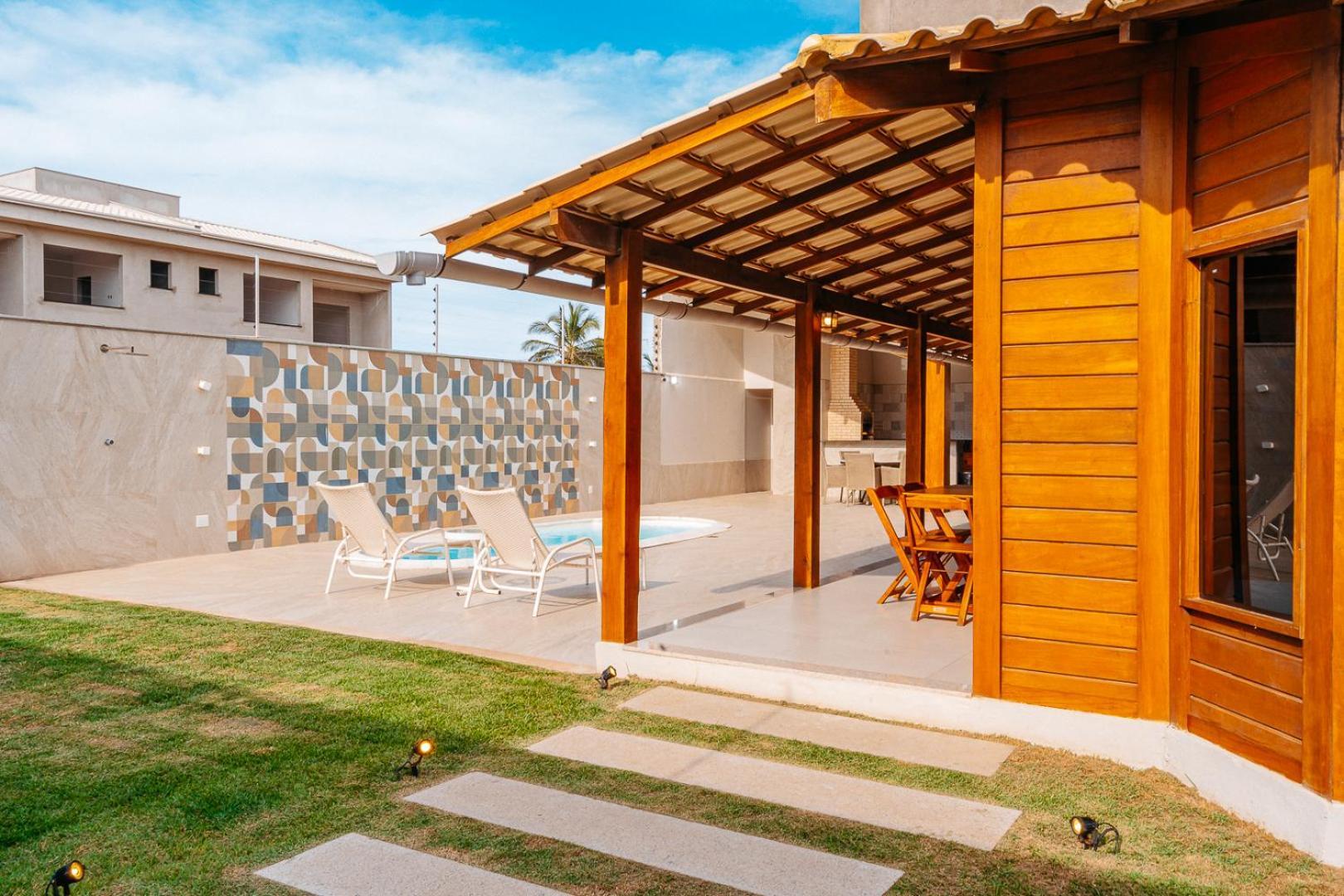 Casadecastelhanos, Quadra Do Mar De Castelhanos, 4 Suites Com Ar, Churrasqueira, Piscina, Hidromassagem, Cozinha Integrada Gourmet Ideal Para Familia E Amigos Anchieta  Exterior foto